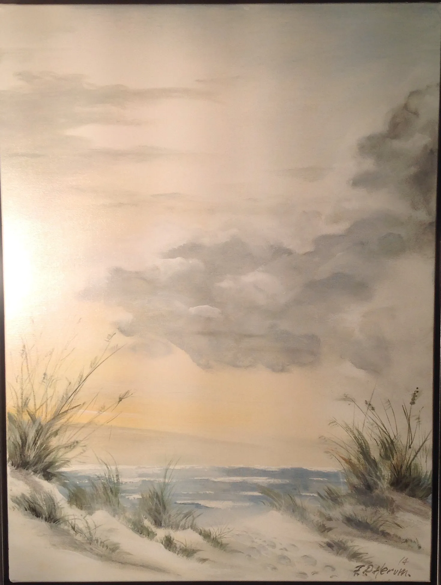 Maleri nr 77 60 cm X 80 cm